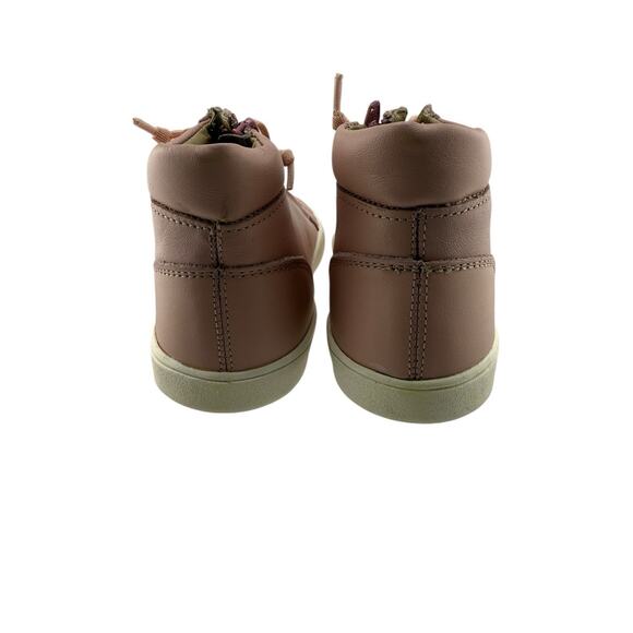 OLD SOLES GIRL'S 6021 Hearty High Top Powder Pink Kids/Girls Size 1 EU 32 New - Picture 7 of 14